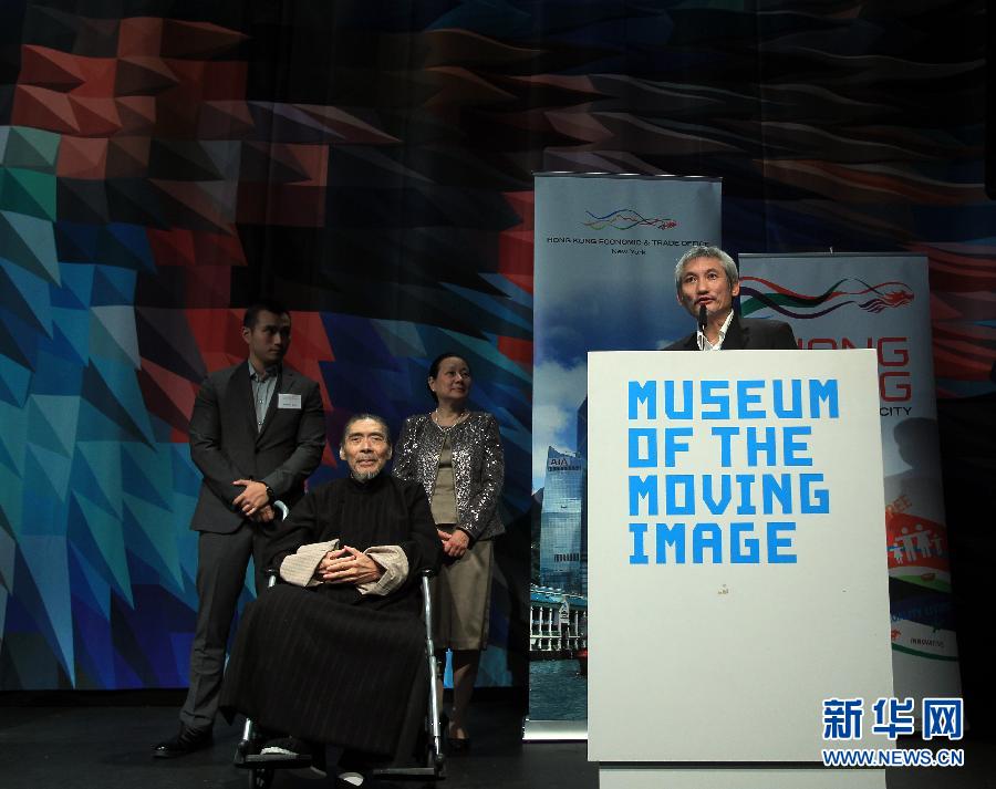 （国际）（1）徐克吴宇森向粤语片老牌导演龙刚致敬