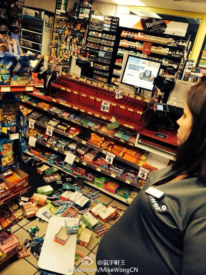 美国加州旧金山北部发生6.0级地震【11】