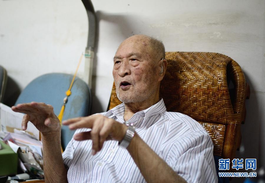 （图文互动）（1）特稿：不朽的抗战记忆&mdash;&mdash;新华社驻台记者独家寻访百岁&ldquo;飞虎队&rdquo;老兵