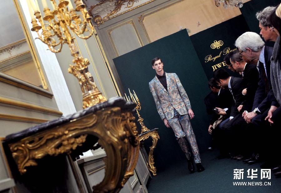 （国际）（1） 中国成衣秀助兴中法时尚峰会