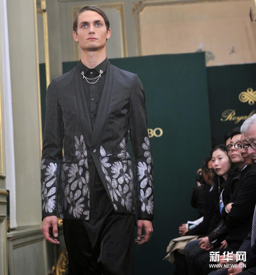 （国际）（4） 中国成衣秀助兴中法时尚峰会