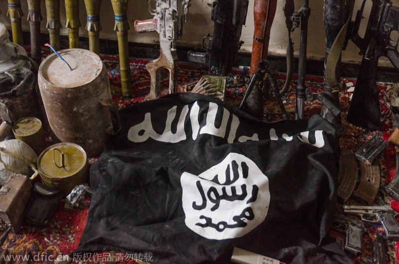 库尔德工人党武装缴获大量极端组织遗留武器