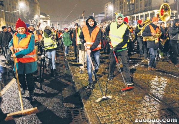 外媒:德国不允许极右和排外主义