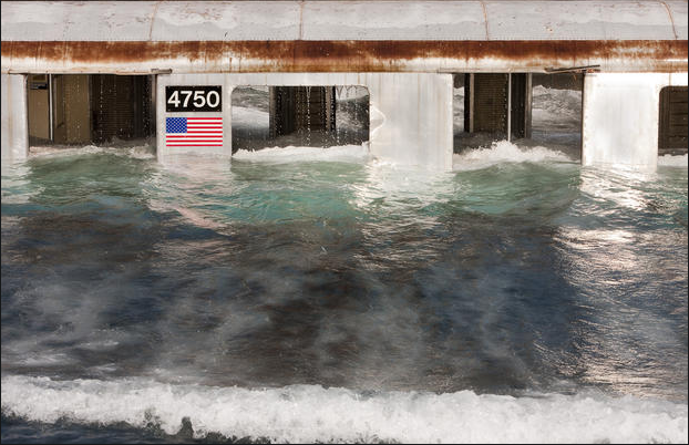 美纽约废弃地铁最终归宿：海葬大西洋变身人工礁