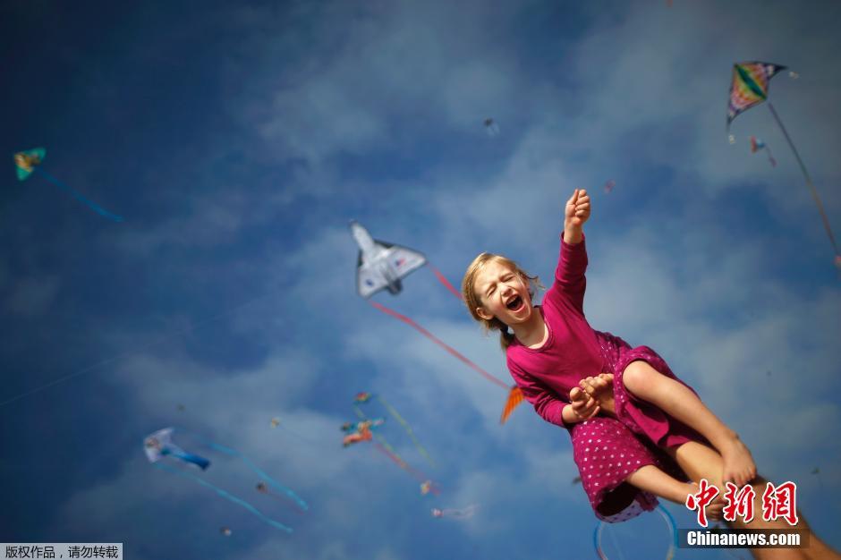 美国加州举办风筝节