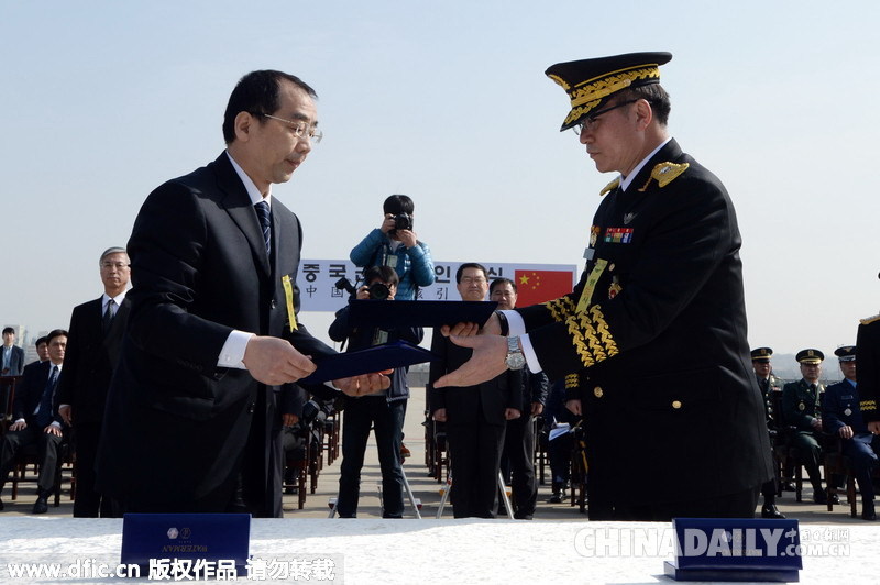 中韩举行68具中国志愿军遗骸交接仪式（组图）