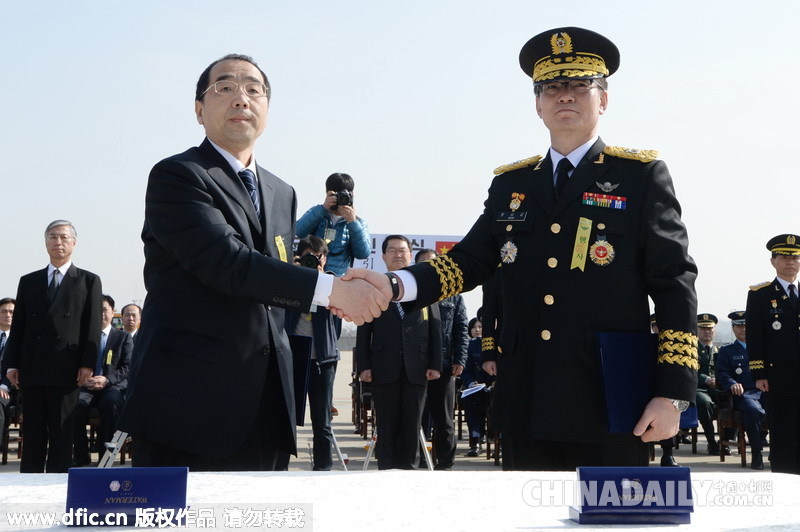 中韩举行68具中国志愿军遗骸交接仪式（组图）