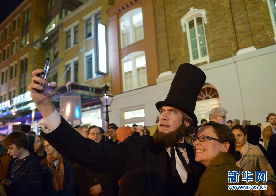 （国际）（2）华盛顿纪念林肯遇刺150周年