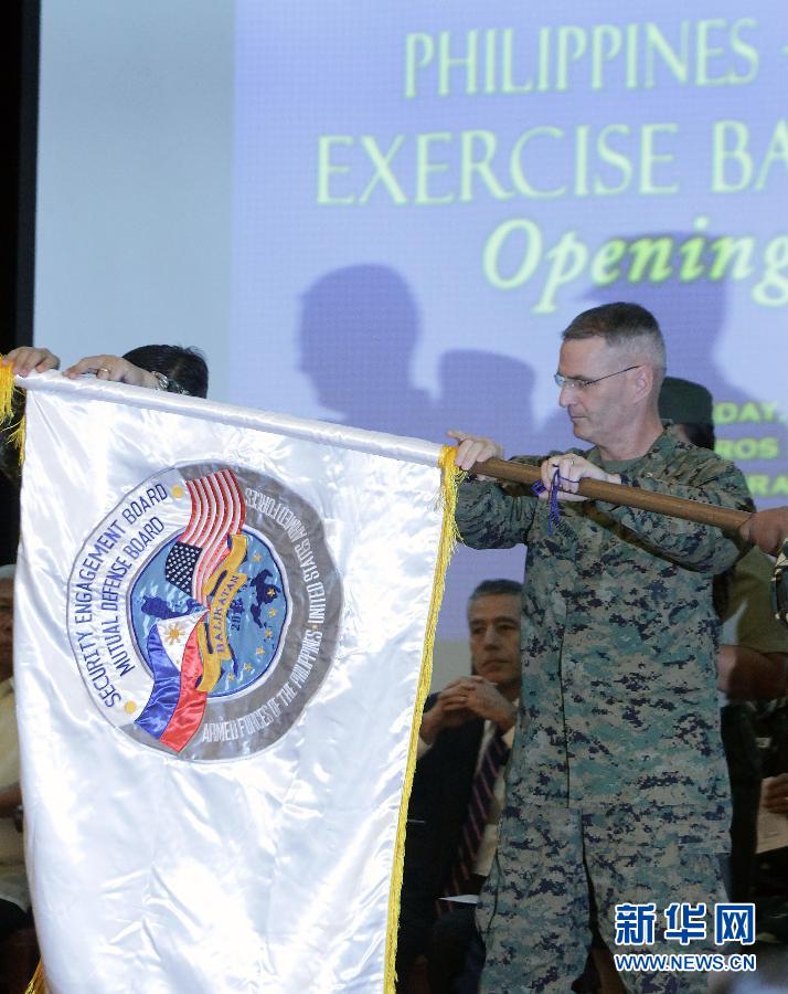 （国际）（2）菲美举行联合军事演习