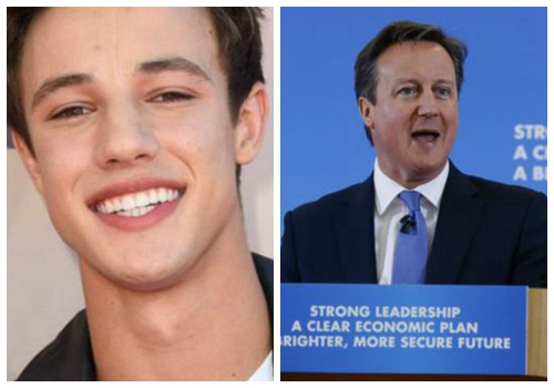美国小伙与英国首相同名&ldquo;吸走&rdquo;卡梅伦人气
