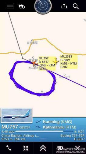 尼泊尔机场爆棚：飞机盘旋难降落（图）