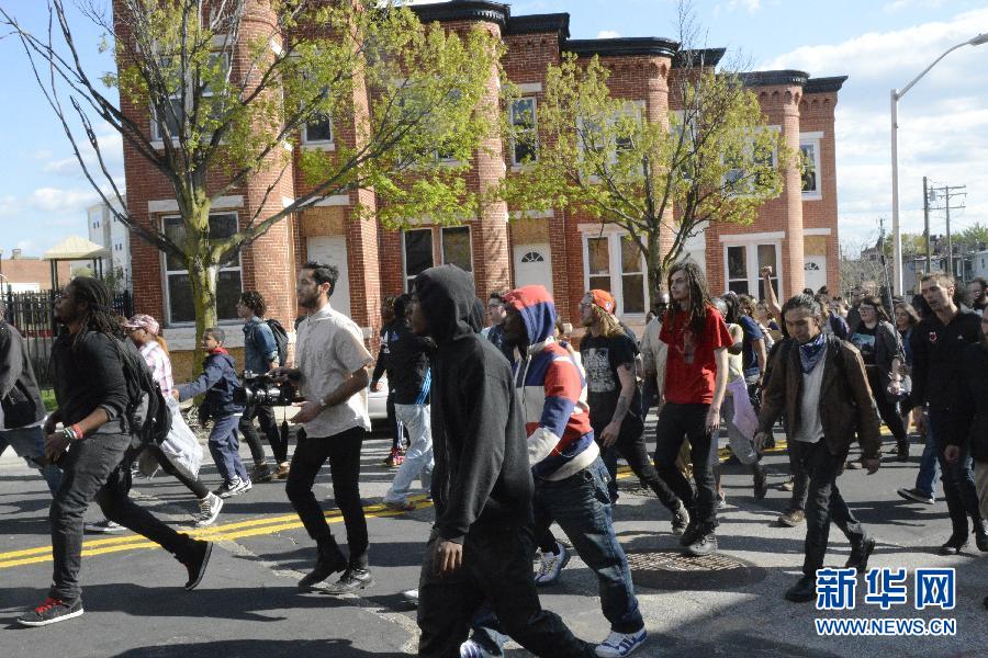 （国际）（2）美国巴尔的摩骚乱后加强安保