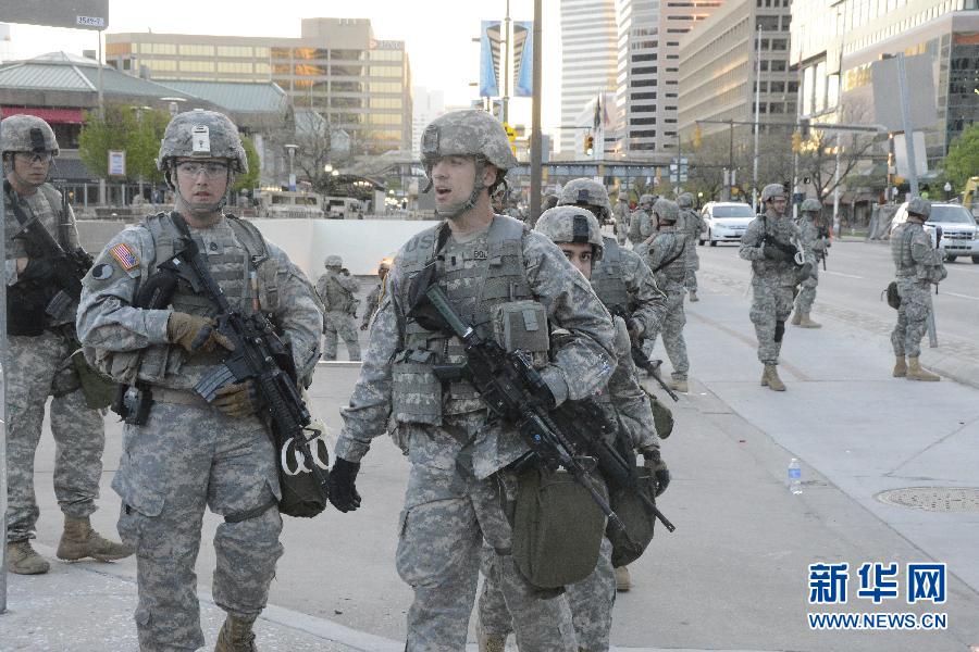 （国际）（3）美国巴尔的摩骚乱后加强安保