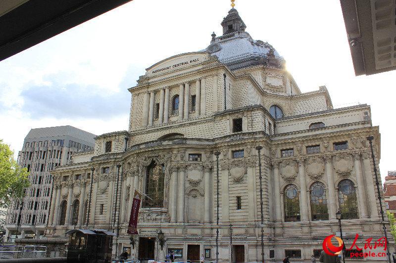 位于威斯敏斯特选区的一个投票站人很少（摄影：白天行）2jpg