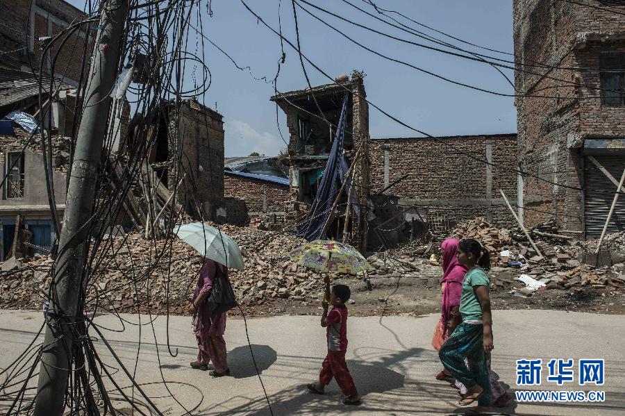 （国际）（3）尼泊尔地震死亡人数升至8019人