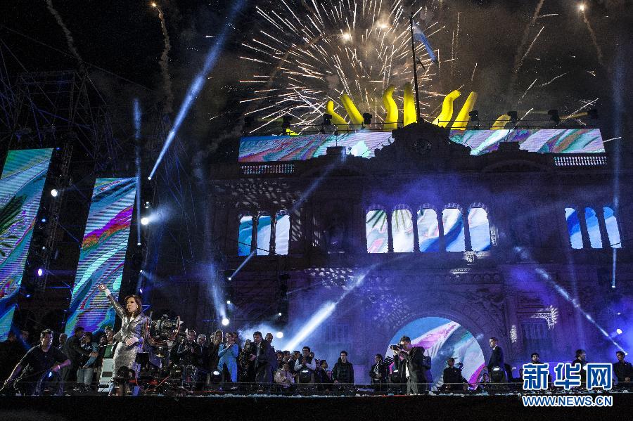 （国际）（3）阿根廷举行盛大国庆日庆祝活动