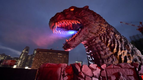 日本新宿为怪兽哥斯拉颁发&ldquo;特别居民证&rdquo;