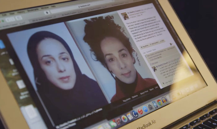 图看世界：风靡伊朗的&ldquo;女性摘掉头巾&rdquo;活动