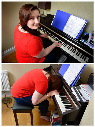 外国女孩患怪病每天毫无征兆昏睡40余次(图)