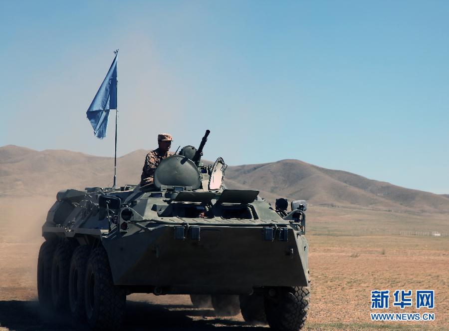 （国际）（2）探访&ldquo;可汗探索－2015&rdquo;多国维和军演