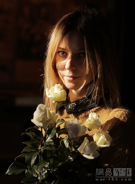 克里米亚美女检察长被普京晋升为少将