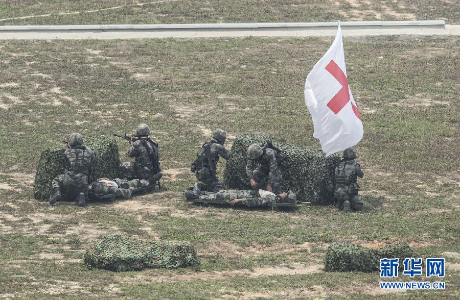 （军事）（11）驻港部队首次在港开放联合军演