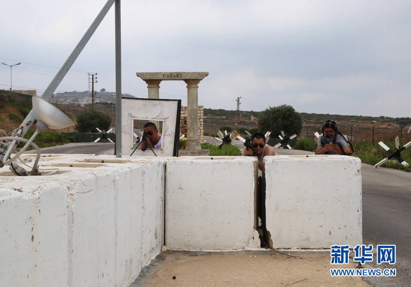 中国首批赴黎维和建筑分队组织防卫性战备演练