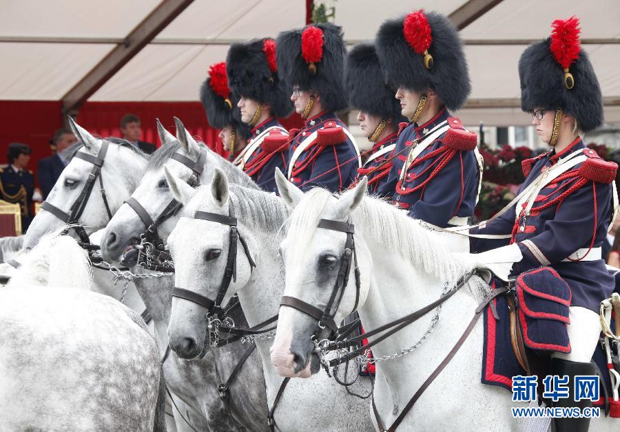 （国际）（5）比利时举行国庆阅兵