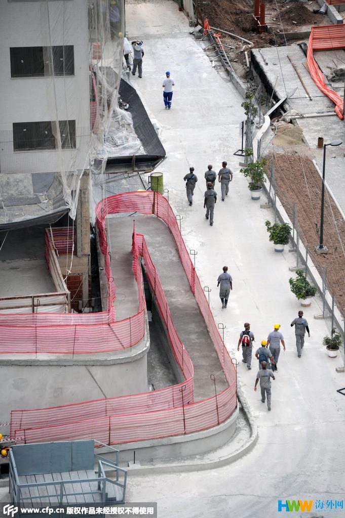 里约奥运村探访：主体建筑竣工