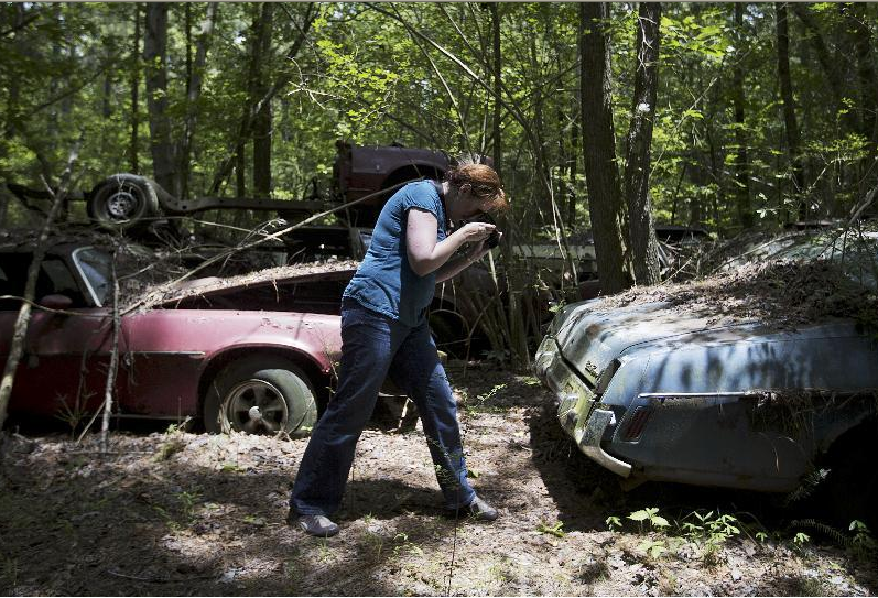 美国森林中&ldquo;潜藏&rdquo;世界最大废旧汽车博物馆