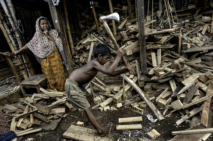 全球那些1天1美元的极度贫困地区
