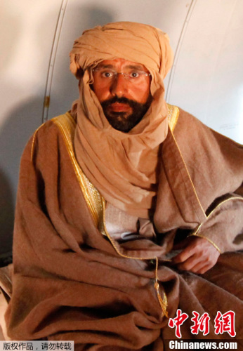 外媒:利比亚法院判处卡扎菲次子赛义夫死刑