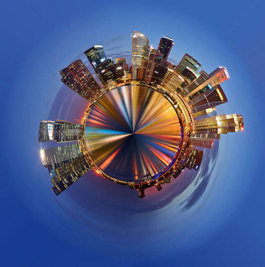 城市星球：当独特地标遇见球形城市