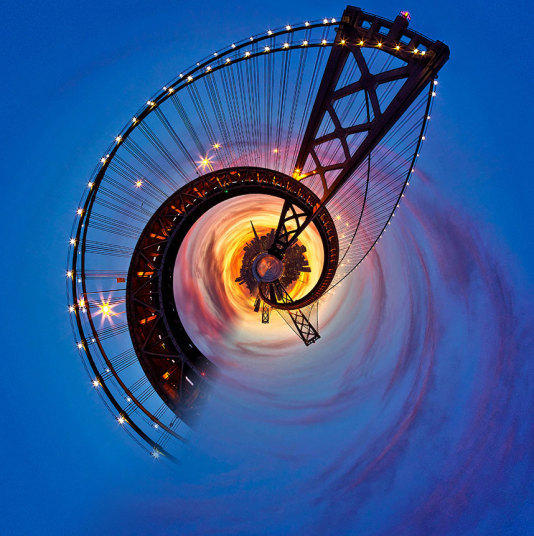 城市星球：当独特地标遇见球形城市