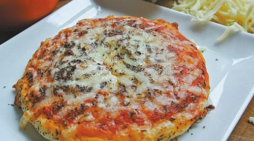 资料图片：3D打印披萨。