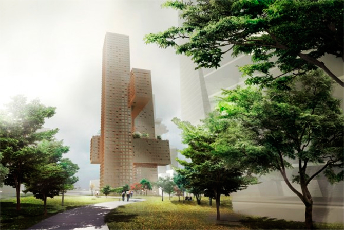 俄媒评出世界7大最奇特摩天大楼 中国入选三席