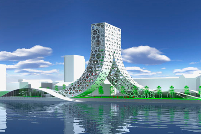 俄媒评出世界7大最奇特摩天大楼 中国入选三席