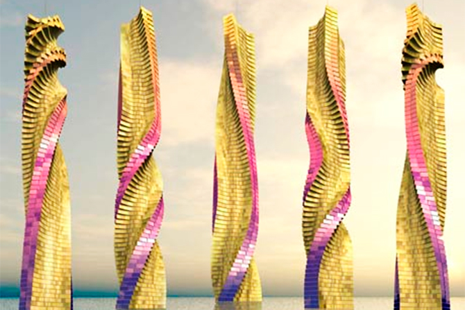 俄媒评出世界7大最奇特摩天大楼 中国入选三席