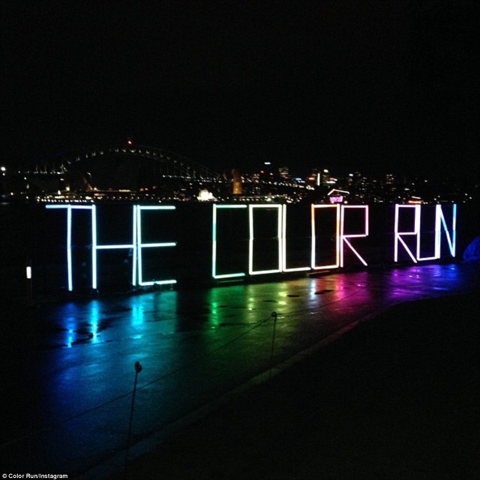 悉尼colour run疯狂开跑