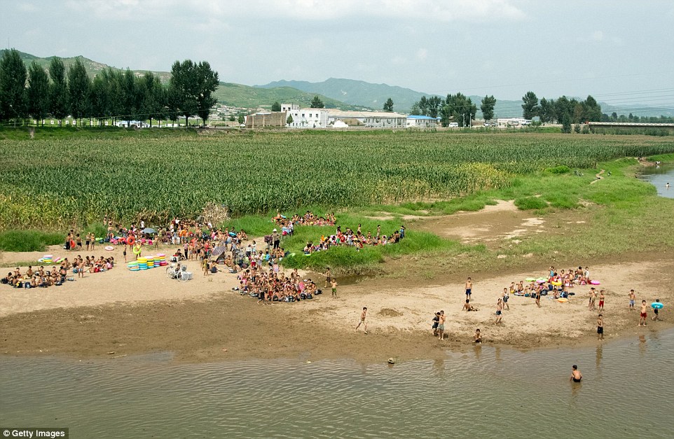 与平壤截然不同的朝鲜乡村