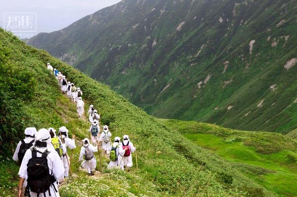 日本山中&ldquo;苦行僧&rdquo;