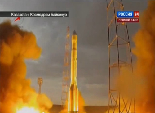 俄罗斯“质子-M”运载火箭发射升空(图)