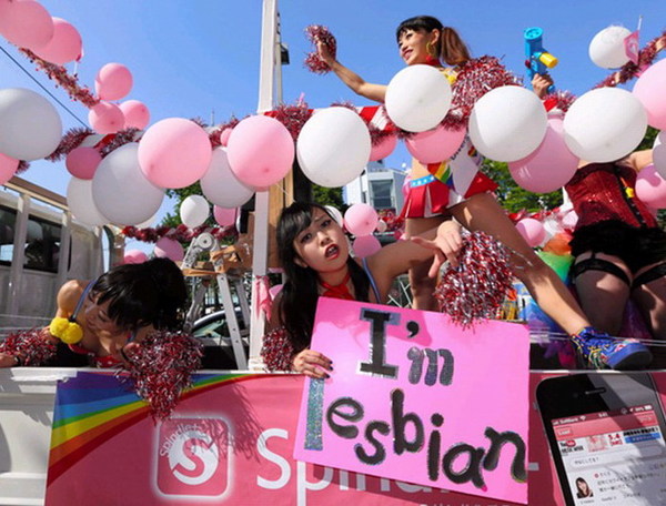 日本3000人游行呼吁理解性少数者 安倍夫人参加