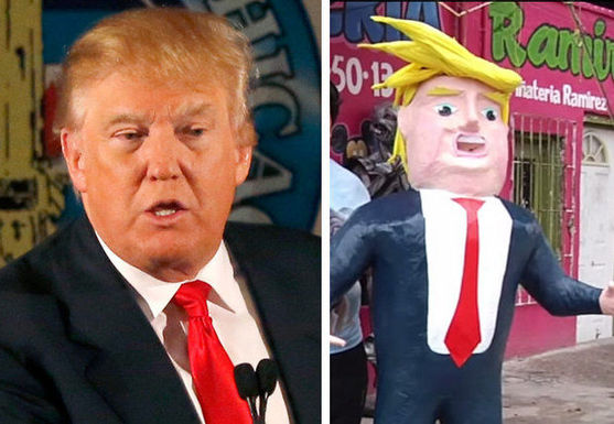 美国共和党总统竞选人特朗普争议形象造就另类商机