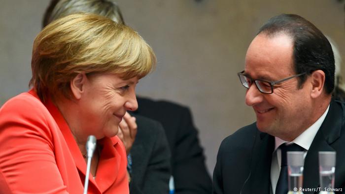 德法呼吁欧洲各国按配额制分担难民危机