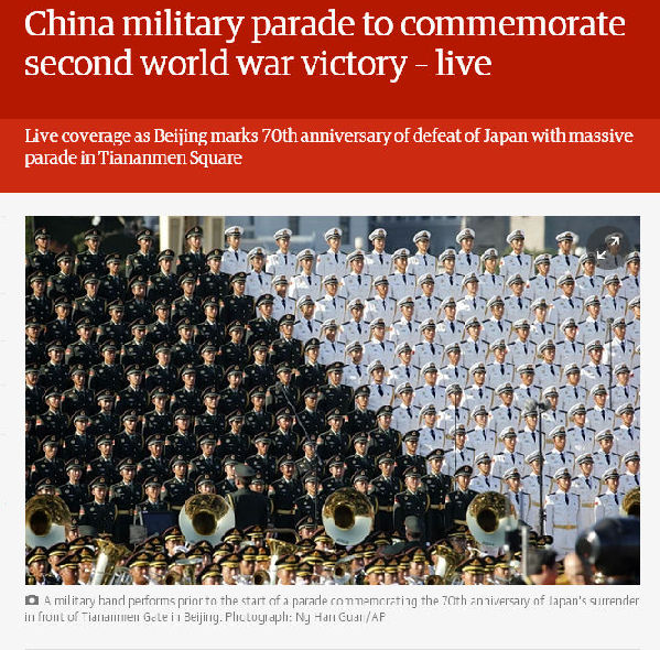 阅兵盛况席卷主要外媒，海外网友纷纷点赞