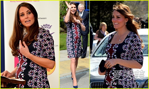 曝凯特王妃怀第3胎 看她最美孕妇装