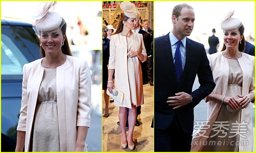 曝凯特王妃怀第3胎 看她最美孕妇装