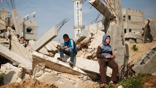 震撼多图揭秘战乱中儿童孩子，何时再见你笑脸