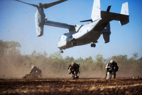 首次参加美澳“护身军刀”联合军演。